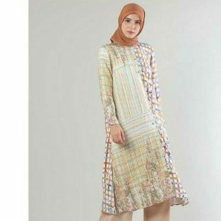 (booked mba wirafitriningsih) PL CANGGU TUNIK GREEN L RIA MIRANDA