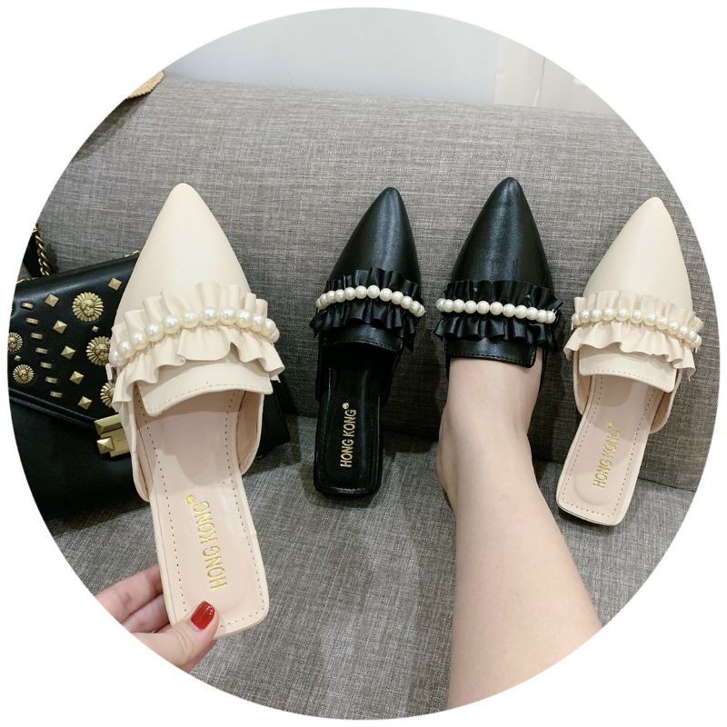 PROMO BIG SALE  ASF 11 FLATSHOES MUTIARA