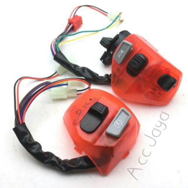 Saklar Set Kanan Kiri Motor Yamaha Mio Jupiter Z Jupiter Mx Saklar Lampu LED