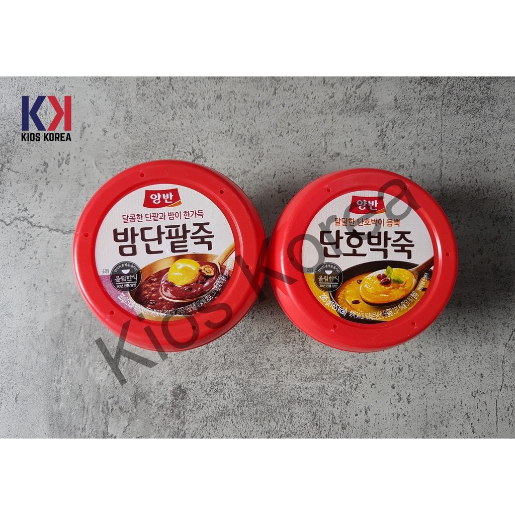 

Sweet Pumpkin Porridge, Sweet Red Bean & Chestnut Porridge 280gr [READY STOCK]