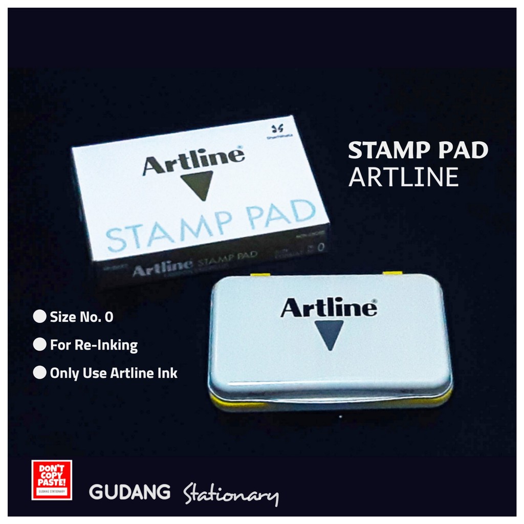 

Bak Tinta Stempel | Stamp Pad ARTLINE No.0