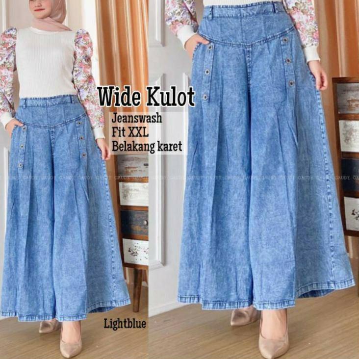 Menarik.. PAULA KULOT JEANS | ALAZKA JUMBO PALAZO | KULOT JEANS PAYUNG | KULOT UMBRELLA