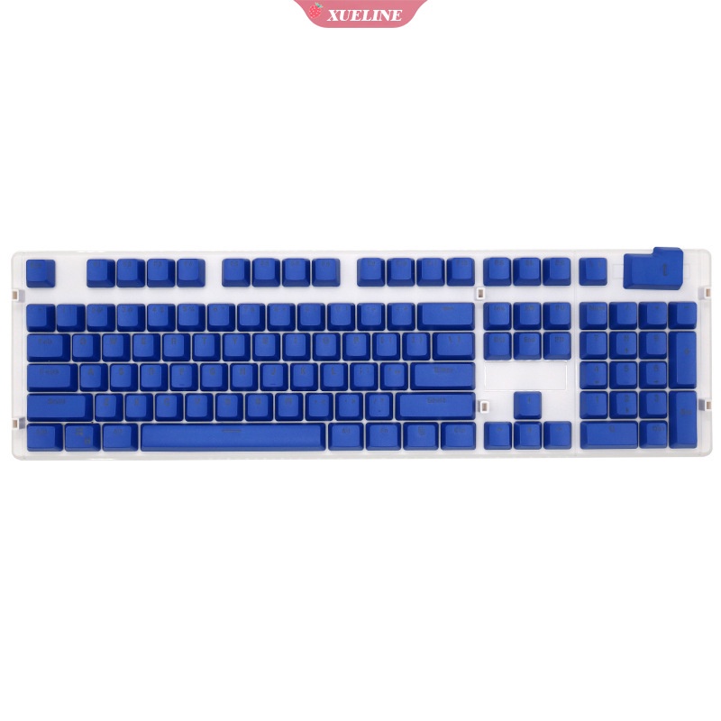 Set 106 Tombol Oem Pbt Dua Warna Translucent Untuk Keyboard Mekanik