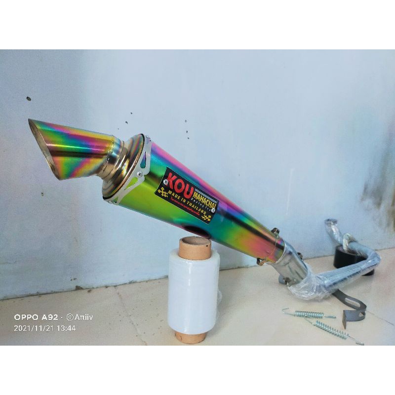 Knalpot racing KOU MAHACHAI BUNGLON beat karbu/beat fi/beat pop/beat street/beat new/scoopy/spin/spa