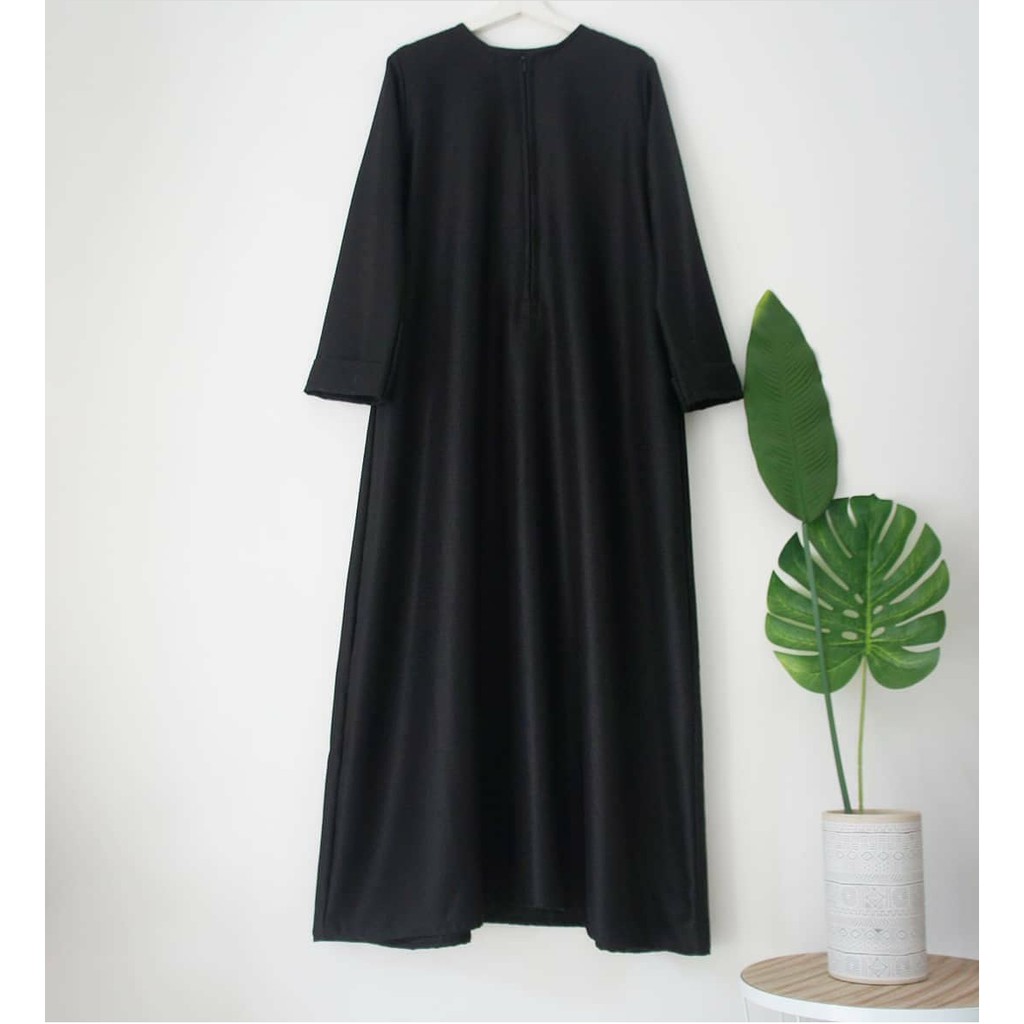 MARYAM ABAYA size S M L XL bahan [SHAKILA HQ] FASHION MUSLIM SYARI GAMIS SUNNAH-1