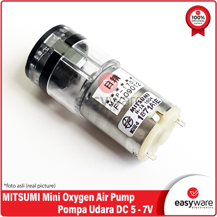 MITSUMI Mini Oxygen Air Pump DC 5V-7V Pompa Udara mini