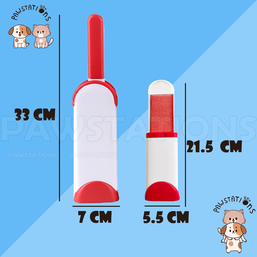 2 in 1 Sikat Pembersih Bulu Kucing / Anjing Furwizard Pet Hair Remover / Alat Pembersih Bulu Kucing &amp; Anjing