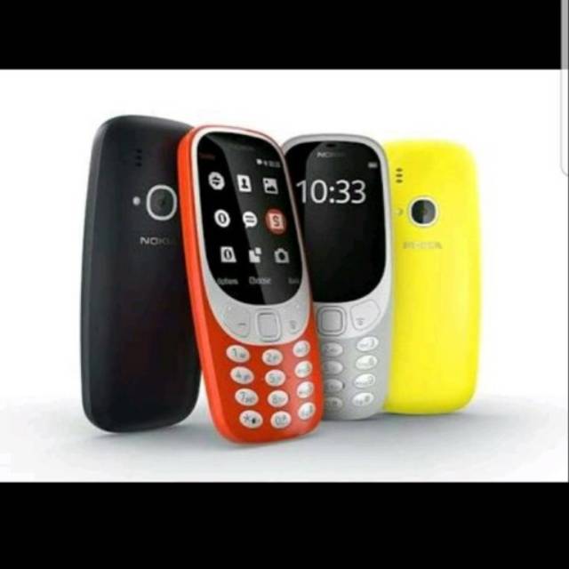 Nokia 3310 reborn 2017 gransi resmi sm bgus dgn note 8 s8 s7 a9 nokia 2720 6131 7020 6101 6600  w890