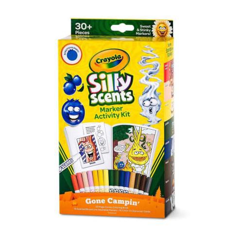 

BARANG BARU Jual Crayola Silly Scents Marker Activity Kit - Gone Camping Diskon