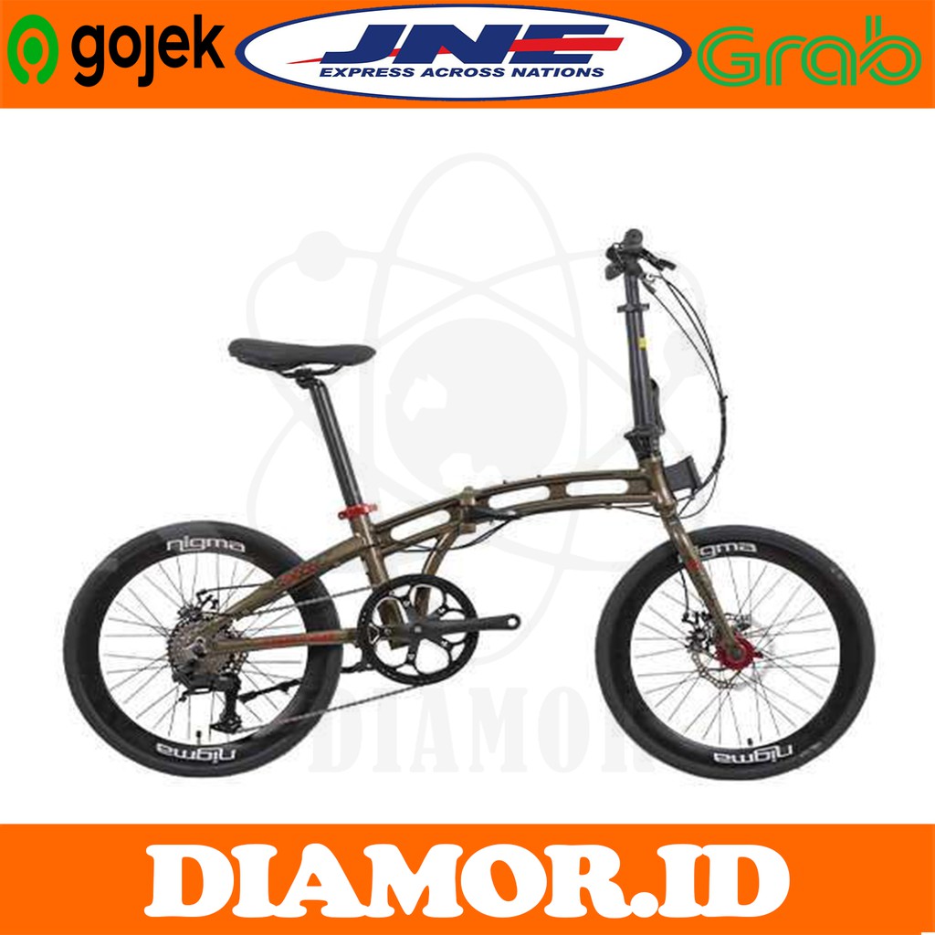UNITED NIGMA III Sepeda Lipat 20 Inch Alloy 9 Speed