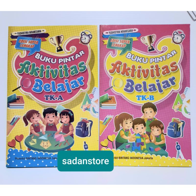 Jual Buku Pintar Belajar Aktivitas TK A Dan TK B | Shopee Indonesia