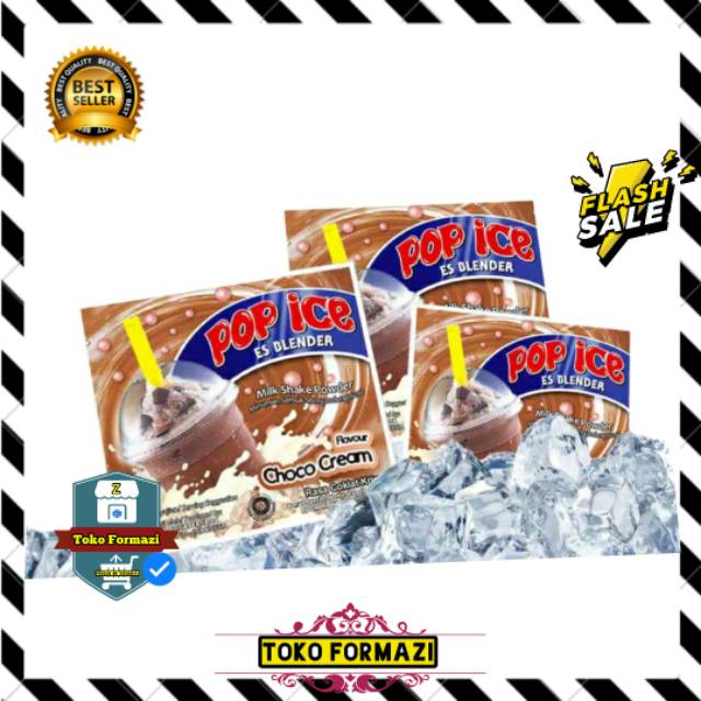 

Pop Ice Choco Cream 1 Renceng @10 Sachet