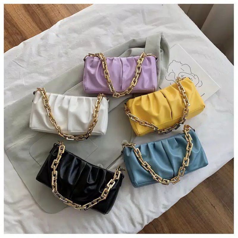 GRACE KOREAN BAG || RUFFLE BAG