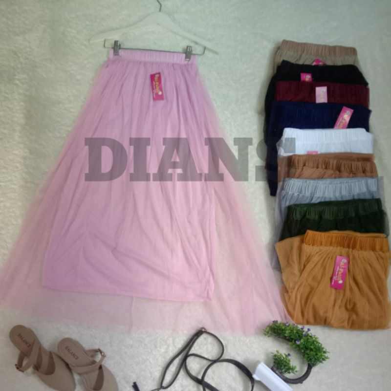 Rok Tutu Polos Dewasa / Rok Tutu Maxi Skirt Best Seller