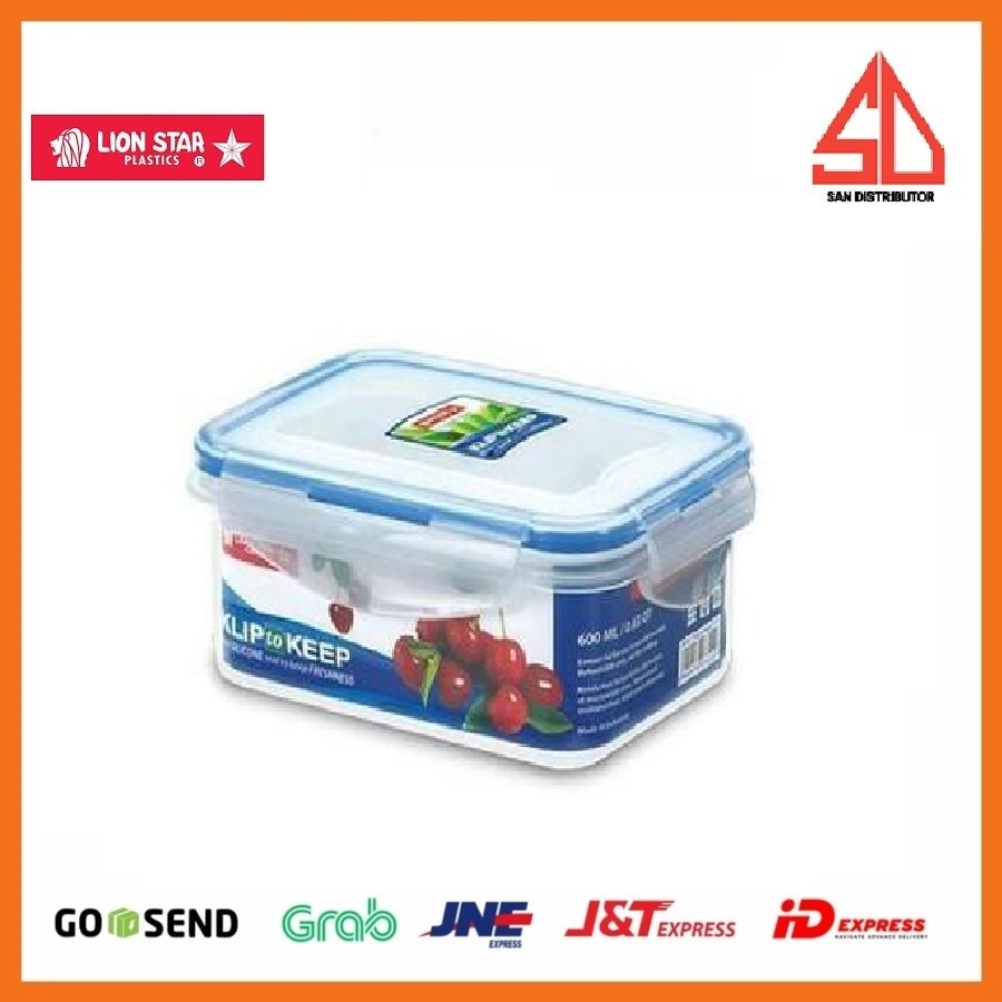 KLIP TO KEEP 1101 600ML KP-61 Lion Star Kotak SERBAGUNA