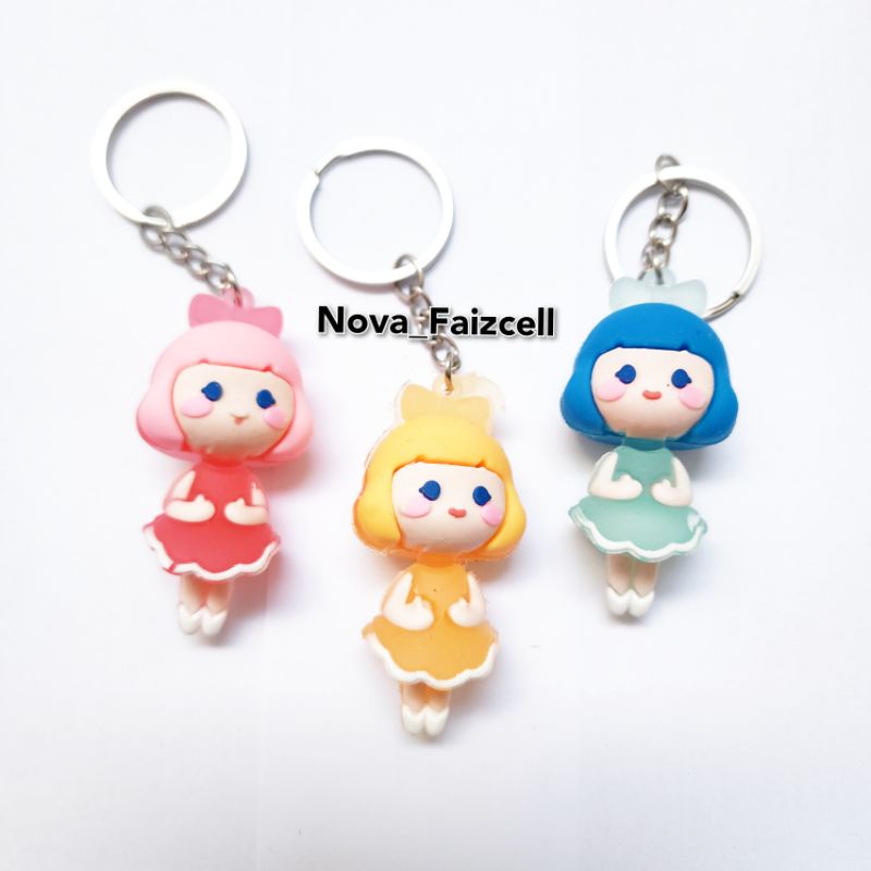 Ganci / Gantungan Kunci / Key Chain Gadis kecil lucu