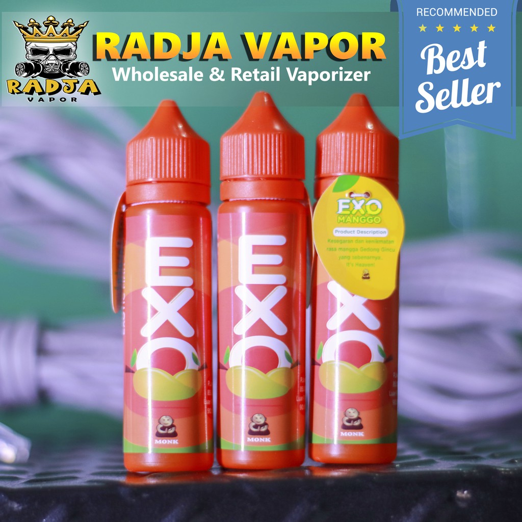 Exo Manggo 3mg 60ml Liquid Exo Mango Exotic Manggo Shopee Indonesia