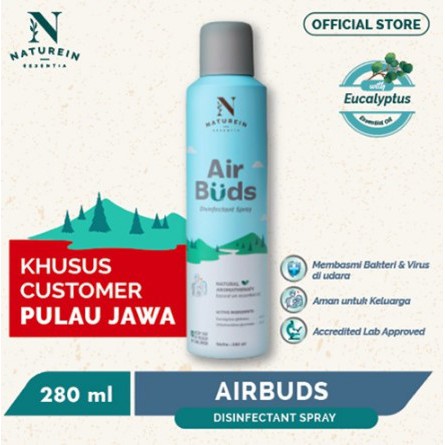 Naturein AirBuds Disinfectant Spray 280ml Naturein Air Buds