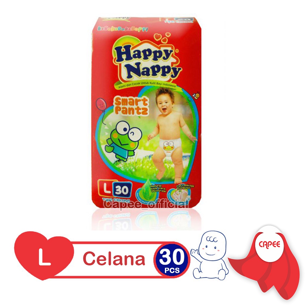 Pampers Happy Nappy - Popok Happy Nappy - L30