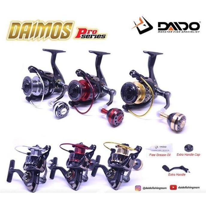 REEL DAIDO DAIMOS PRO SERIES TERBARU ASLI JAPAN QUALITY TERLARIS
