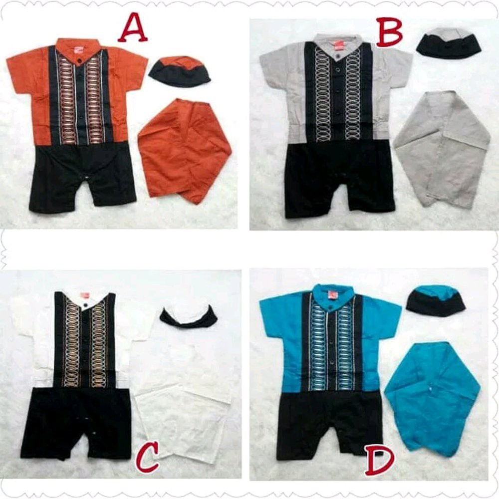 Grosir Baju Koko Bayi Romper Koko Baju Bayi Muslim Bayi Laki Laki New