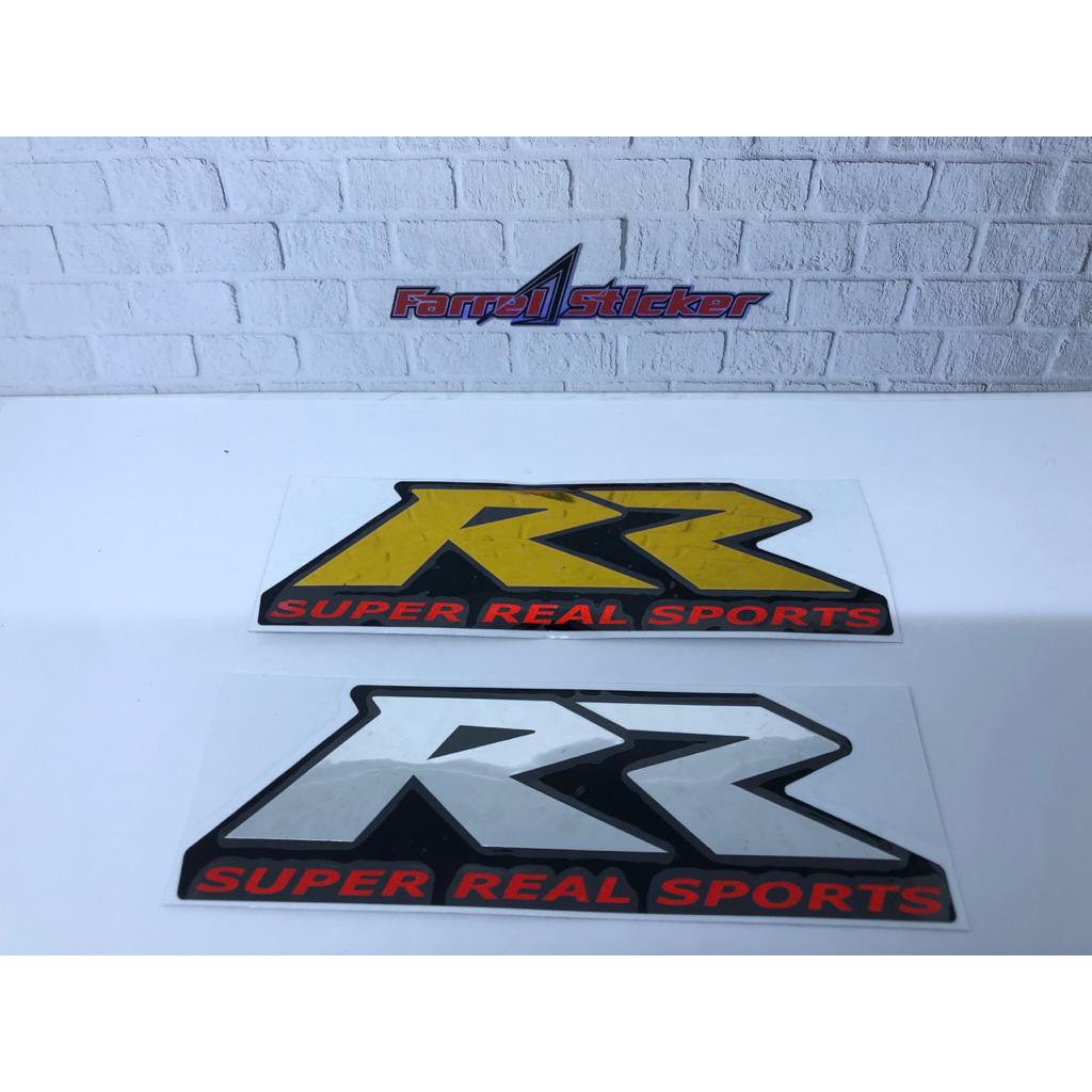 stiker kawasaki ninja sticker RR SUPER REAL SPORT