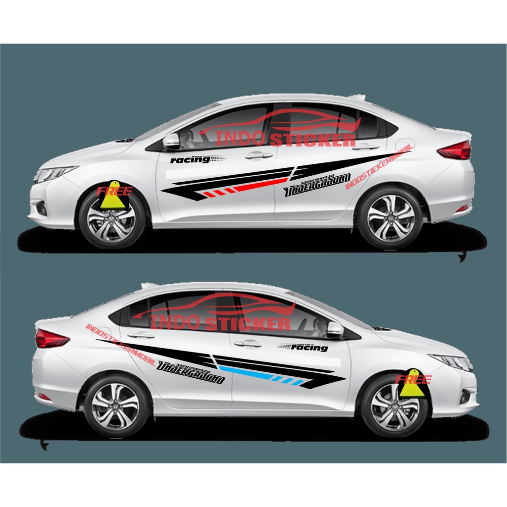 Sticker stiker mobil vios camry sedan stiker list cutting mobil accord baleno chevrolet all sedan