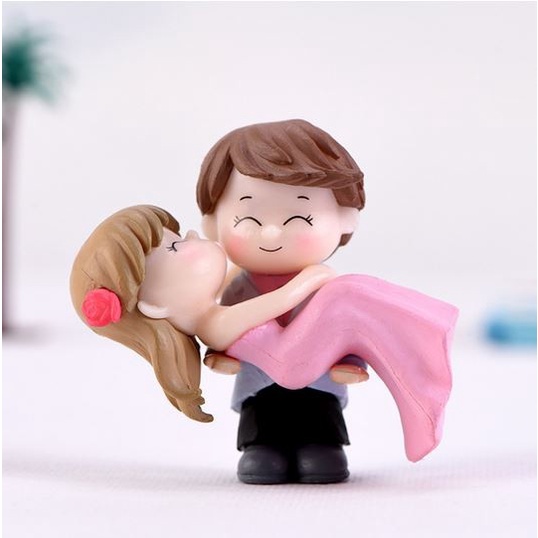 Miniature Lover Figures - Lovers Couple Figurines #27 (2pcs)