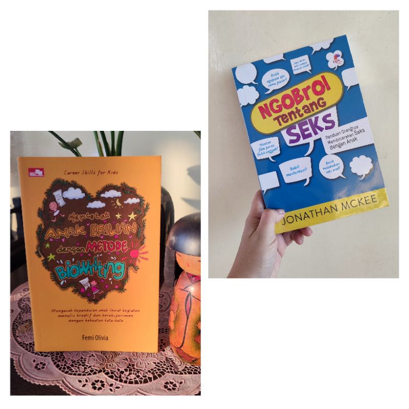 [Preloved] buku bekas parenting s*e*x education bio writing psikologi anak remaja femi olivia john m