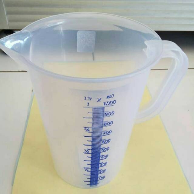 Gelas Ukur Gelas Takar Plastik 1 liter