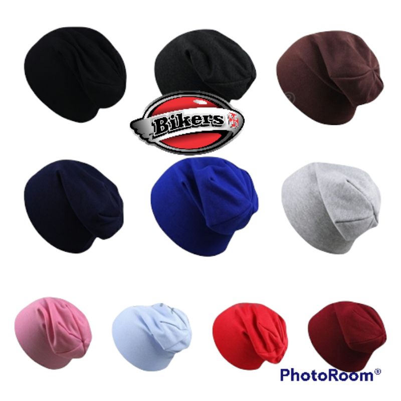 Plain Beanie Topi Kupluk Polos Warna Dewasa