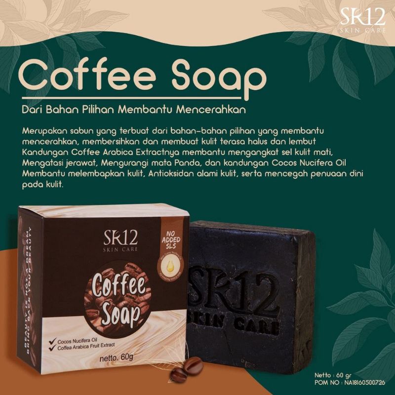 SABUN KOPI SR12 PENGHILANG FLEK  VIRAL/SABUN KOPI SR12