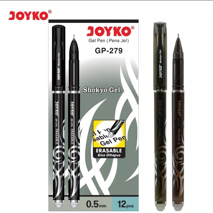 

Erasable Gel Pen Pulpen Bisa Dihapus Joyko GP-279 Shokyo 0.5 mm (Satuan)