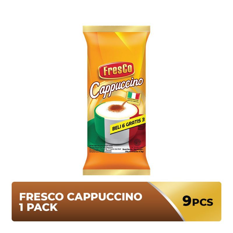 

FRESCO CAPPUCCINO 9x25 gram