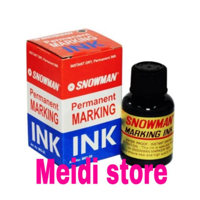 

Tinta spidol permanent / Tinta marker/ Isi spidol / Refill spidol / Tinta / Hitam/ Biru/Red