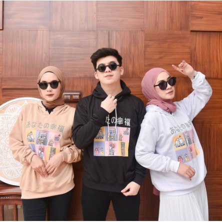 HOODIE WANITA DAN PRIA DERY | HOODIE MURAH | TERLARIS SIZE M L Dan XL (Bisa COD)-1