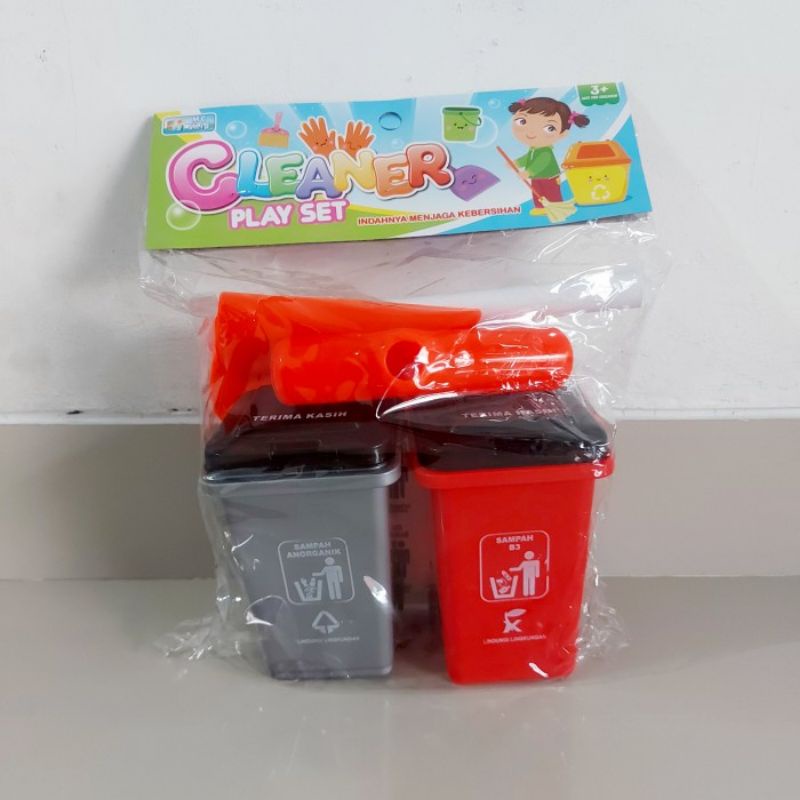 Mainan Alat Kebersihan Anak Perempuan Cleaning Set Little Helper Clean