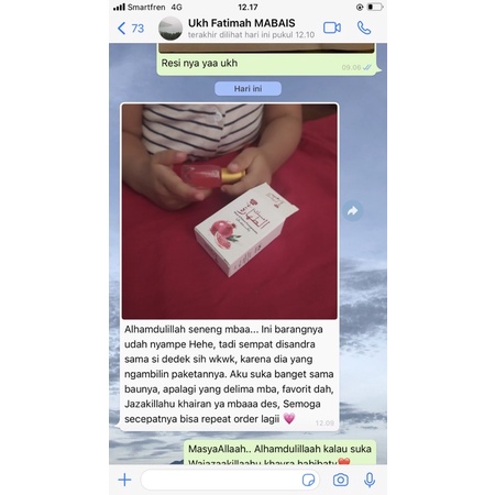 (Gratis hadiah) FREE GIFT MUSK THAHARAH ORI MESIR HAMIL AL MUSK PREMIUM MISK THAHARAH INTIMATE SILKY PARFUME