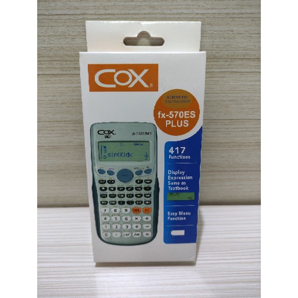 

kalkulator cox fx -570es plus