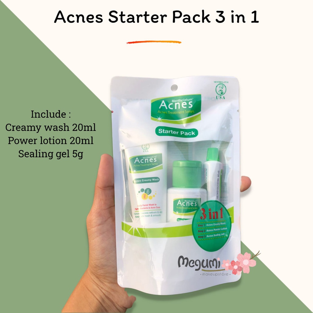 ACNES Starter Pack - Paket Perawatan Wajah Berjerawat