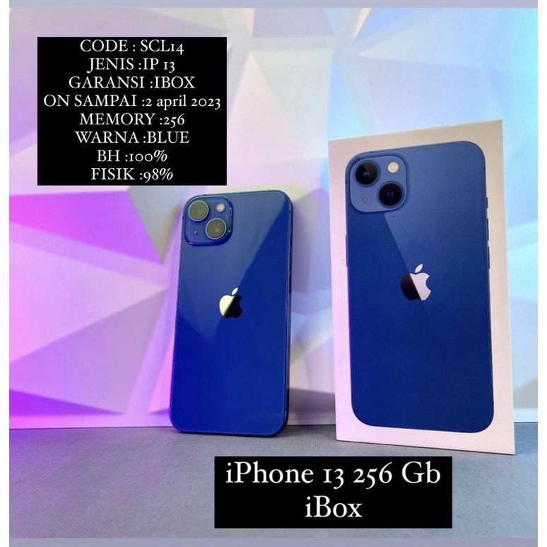 ip 13 256 gb resmi