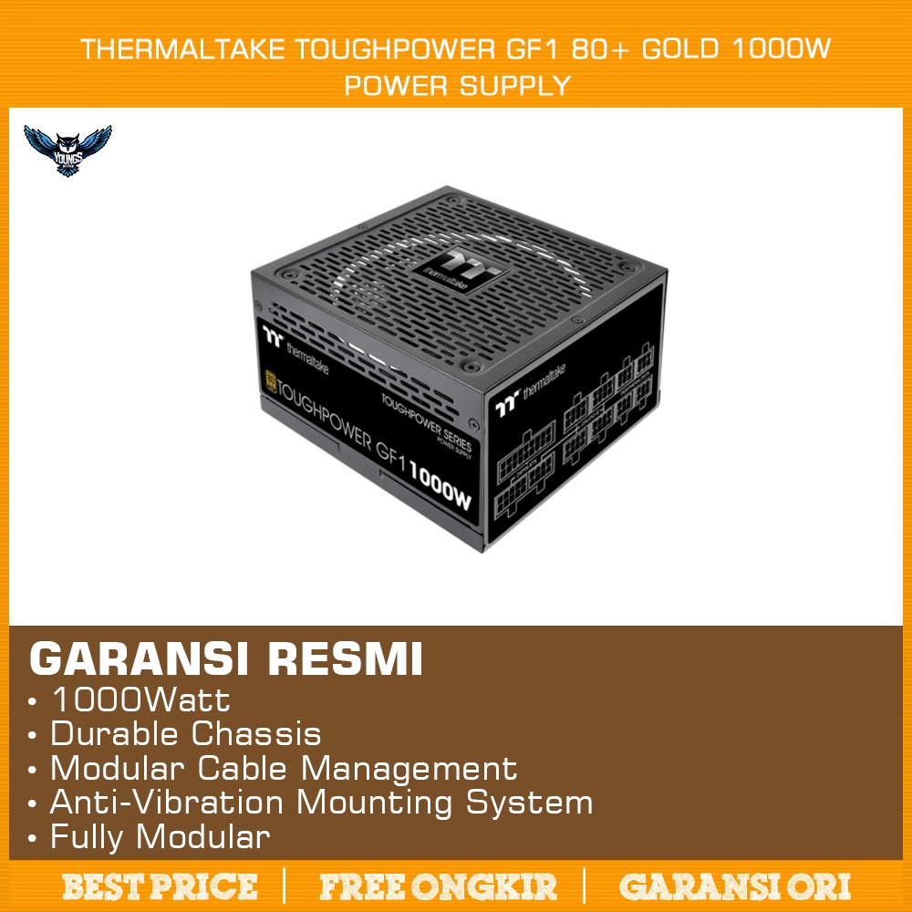 Thermaltake Toughpower GF1 1000W 80+ Gold Full Modular - PSU