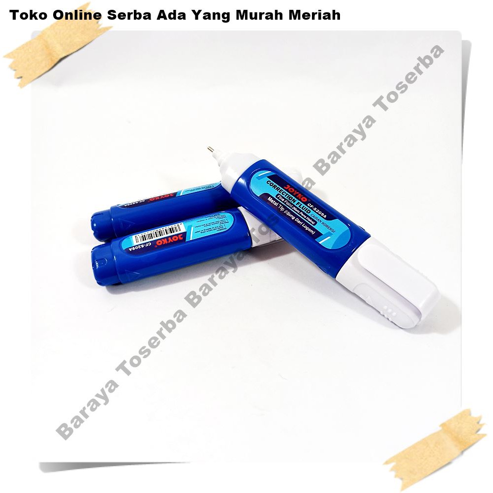 

Tip ex joyko CF-S290 Cairan Penghapus (1pack isi 12pcs)