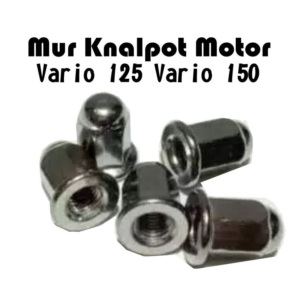 Mur cup nut baut knalpot Vario 150 125 dan PCX