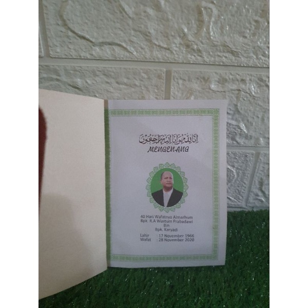 

Cetak Yasin dan Foto