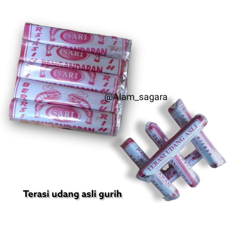 

terasi udang gurih asli Pangandaran