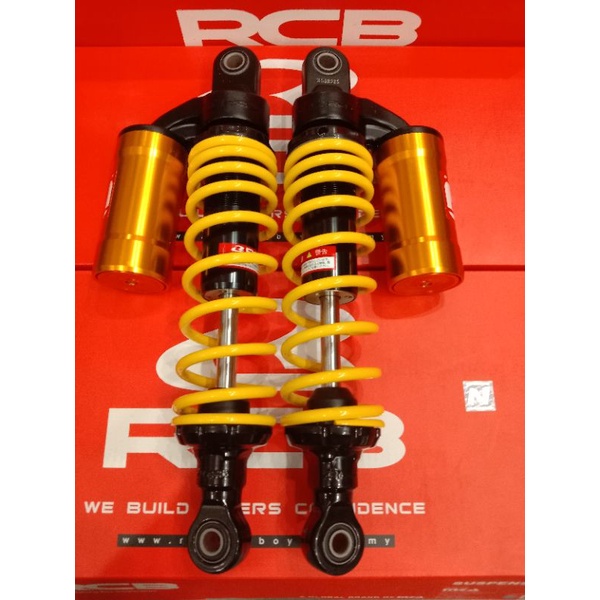 SHOCK SHOCKBEREAKER TABUNG ATAS RCB VS SERIES PREMIUM SINGLE KLIK REBOUND -RB-MB-2 SERIES (G-GL) 320MM RXKING- RXZ - TIGER - SUPRA -SHOGUN DAN ALL PNP-6