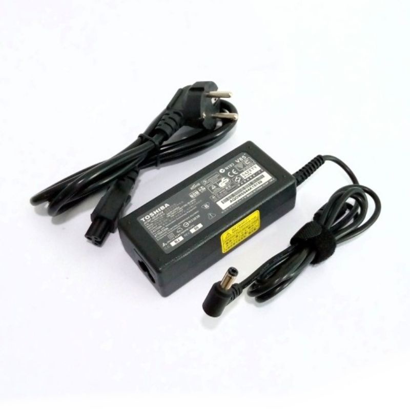 Adaptor Charger Laptop Original Toshiba 19V 2.37A Free Kabel Power