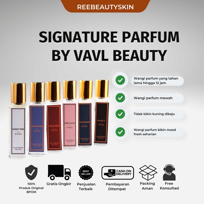 Parfum Signature Unisex Eau de Parfum Vavl Beauty By Vivalentine Vavl Body and Beauty
