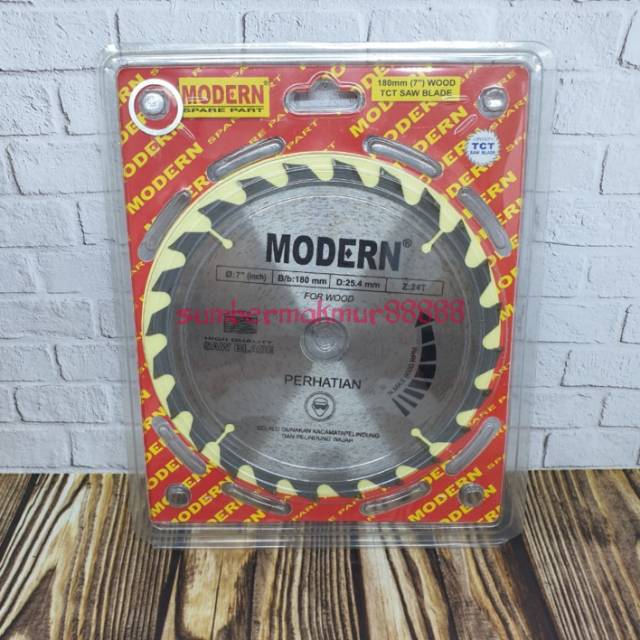 Mata potong kayu 7 inch no 24 modern circular saw